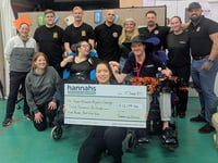Tugboats and Dolphins hit target for Dame Hannahs sensory room upgrade